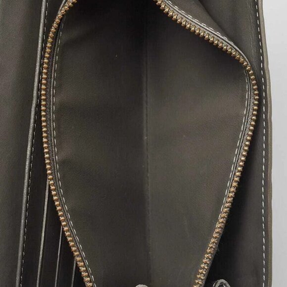 Louis Vuitton Vert Olive Monogram Vernis Sarah Wallet - Picture 7 of 9